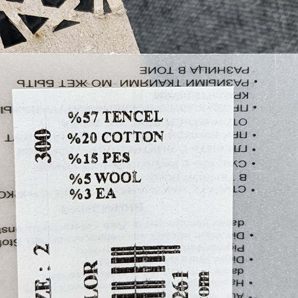 Anvrdie Women's Wool Blend Full Zip Fitted Artsy Sweater Dress - Picture 12 of 12